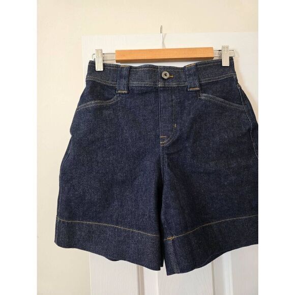 Spanx Denim Trouser Short, 6" XS $118 - Picture 3 of 8